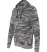 B8615 Burnside - Camo Full-Zip Hooded Sweatshirt Black Camo side view