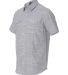 B9247 Burnside - Textured Solid Short Sleeve Shirt Black side view