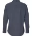 B8200 Burnside - Solid Long Sleeve Flannel Shirt  Denim back view