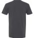 Next Level 6440 Premium Sueded V-Neck T-shirt HEAVY METAL back view