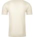 Next Level 6440 Premium Sueded V-Neck T-shirt NATURAL back view
