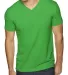Next Level 6440 Premium Sueded V-Neck T-shirt in Envy front view