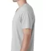 Next Level 6440 Premium Sueded V-Neck T-shirt in Light gray side view