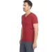 Next Level 6440 Premium Sueded V-Neck T-shirt in Cardinal side view