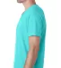 Next Level 6440 Premium Sueded V-Neck T-shirt in Tahiti blue side view