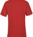 Delta Apparel 1730U American Made T-Shirt New Red back view