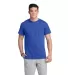 Delta Apparel 1730U American Made T-Shirt in Royal front view