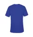 Delta Apparel 1730U American Made T-Shirt in Royal back view