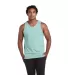 Delta Apparel 21734 Adult Tank Top in Celadon front view