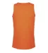Delta Apparel 21734 Adult Tank Top in Safety orange back view