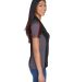 Extreme by Ash City 75119 Ladies Eperformance Stri BLACK / CL RED side view