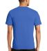PC381 Performance Tee Blended Cotton Polyester by  True Royal back view