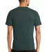 PC381 Performance Tee Blended Cotton Polyester by  in Dark green back view