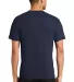 PC381 Performance Tee Blended Cotton Polyester by  in Deep navy back view