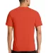 PC381 Performance Tee Blended Cotton Polyester by  in Orange back view