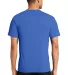 PC381 Performance Tee Blended Cotton Polyester by  in True royal back view