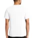 PC381 Performance Tee Blended Cotton Polyester by  in White back view