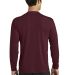 PC381LS Blended long sleeve performance tee shirt  Athletic Mar back view