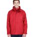 88205 Ash City - Core 365 Men's Region 3-in-1 Jack CLASSIC RED front view