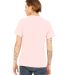GOPINK-3001C BELLA+CANVAS Greenwich T-shirt Soft Pink back view