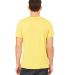 GOPINK-3001C BELLA+CANVAS Greenwich T-shirt Maize Yellow back view