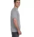 Anvil 980 Lightweight T-shirt by Gildan in Heather grey side view