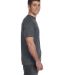 Anvil 980 Lightweight T-shirt by Gildan in Heather dark grey side view