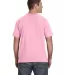 Anvil 980 Lightweight T-shirt by Gildan in Charity pink back view