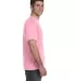 Anvil 980 Lightweight T-shirt by Gildan in Charity pink side view