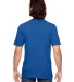 Anvil 980 Lightweight T-shirt by Gildan in Neon blue back view