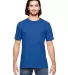 Anvil 980 Lightweight T-shirt by Gildan in Neon blue front view
