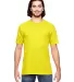 Anvil 980 Lightweight T-shirt by Gildan in Neon yellow front view