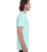 Anvil 980 Lightweight T-shirt by Gildan in Teal ice side view