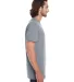 Anvil 980 Lightweight T-shirt by Gildan in Graphite heather side view