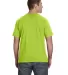 Anvil 980 Lightweight T-shirt by Gildan in Key lime back view