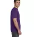 Anvil 980 Lightweight T-shirt by Gildan in Purple side view