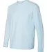 Comfort Colors Long Sleeve Pocket Tee 4410 Chambray side view