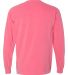 Comfort Colors Long Sleeve Pocket Tee 4410 Crunchberry back view