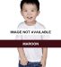 IC1040 Cotton Heritage 4.3oz Infant Crew Neck T-sh Maroon front view