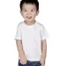 IC1040 Cotton Heritage 4.3oz Infant Crew Neck T-sh in White front view