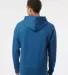 Independent Trading Co. SS4500 Midweight Hoodie in Royal heather back view