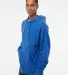 Independent Trading Co. SS4500 Midweight Hoodie in Royal side view