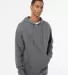 Independent Trading Co. SS4500 Midweight Hoodie in Charcoal front view