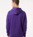 Independent Trading Co. SS4500 Midweight Hoodie in Purple back view