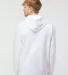 Independent Trading Co. SS4500 Midweight Hoodie in White back view