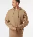 Independent Trading Co. SS4500 Midweight Hoodie in Sandstone front view