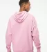 Independent Trading Co. SS4500 Midweight Hoodie in Light pink back view
