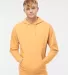 Independent Trading Co. SS4500 Midweight Hoodie in Peach front view