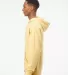 Independent Trading Co. SS4500 Midweight Hoodie in Light yellow side view