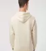 Independent Trading Co. SS4500 Midweight Hoodie in Bone back view